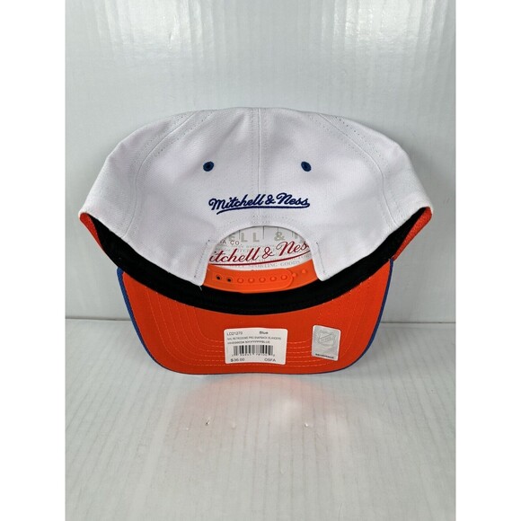 Mitchell & Ness New York Islanders Hat Retrodome Snapback Pro Crown Blue Orange - Picture 4 of 4